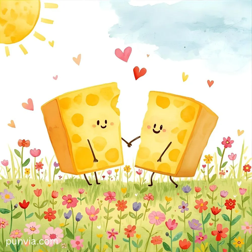 Cheese Puns for Love & Relationships