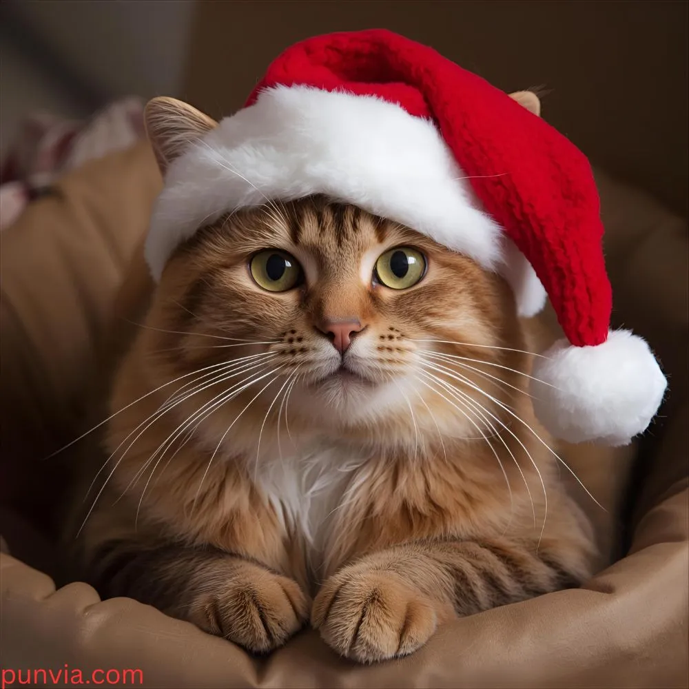 Christmas Cat Puns