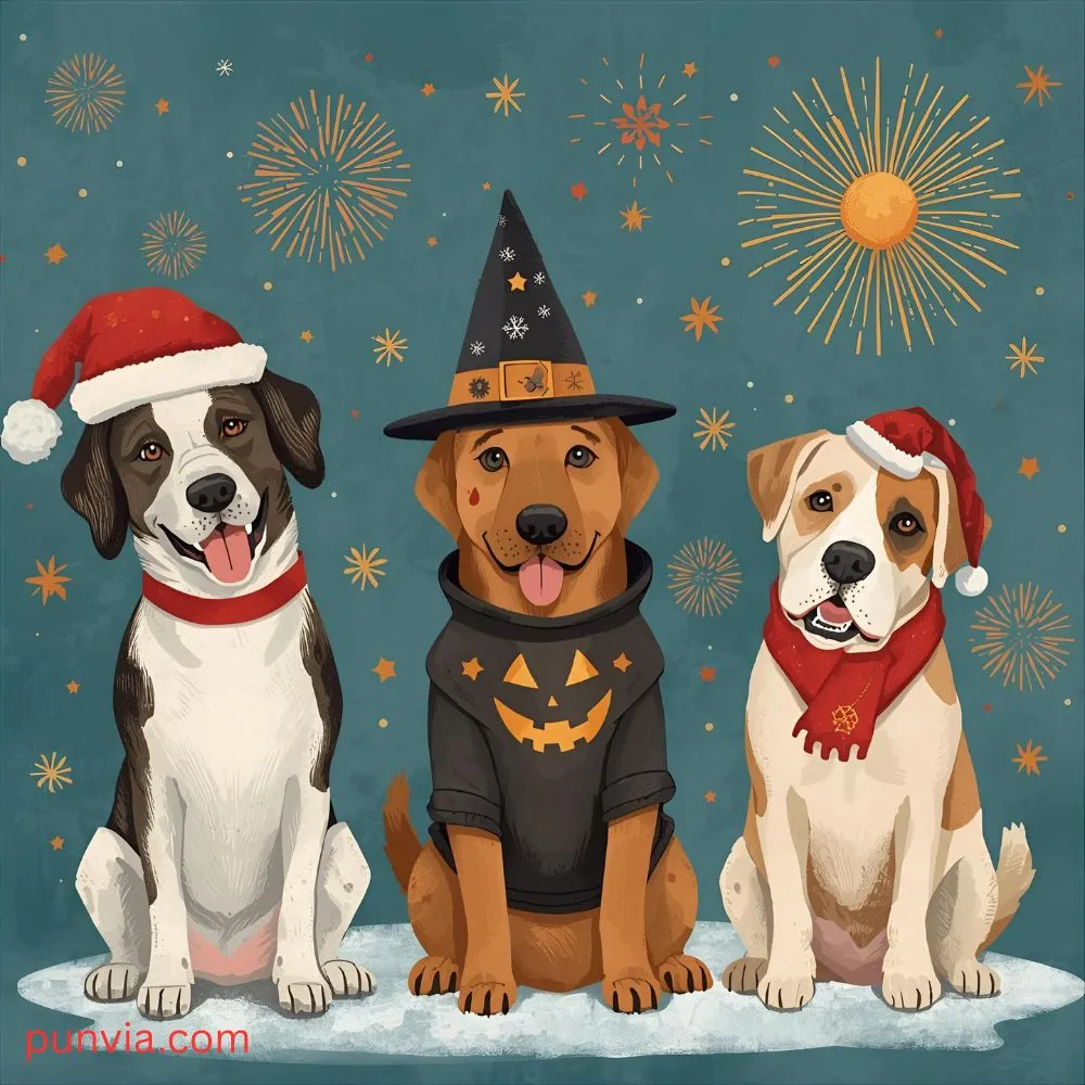 Dog Puns for Holidays