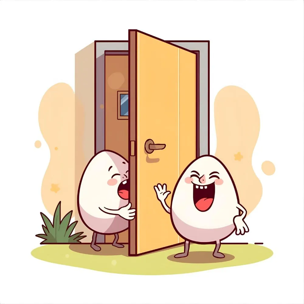 Egg Knock-Knock Jokes