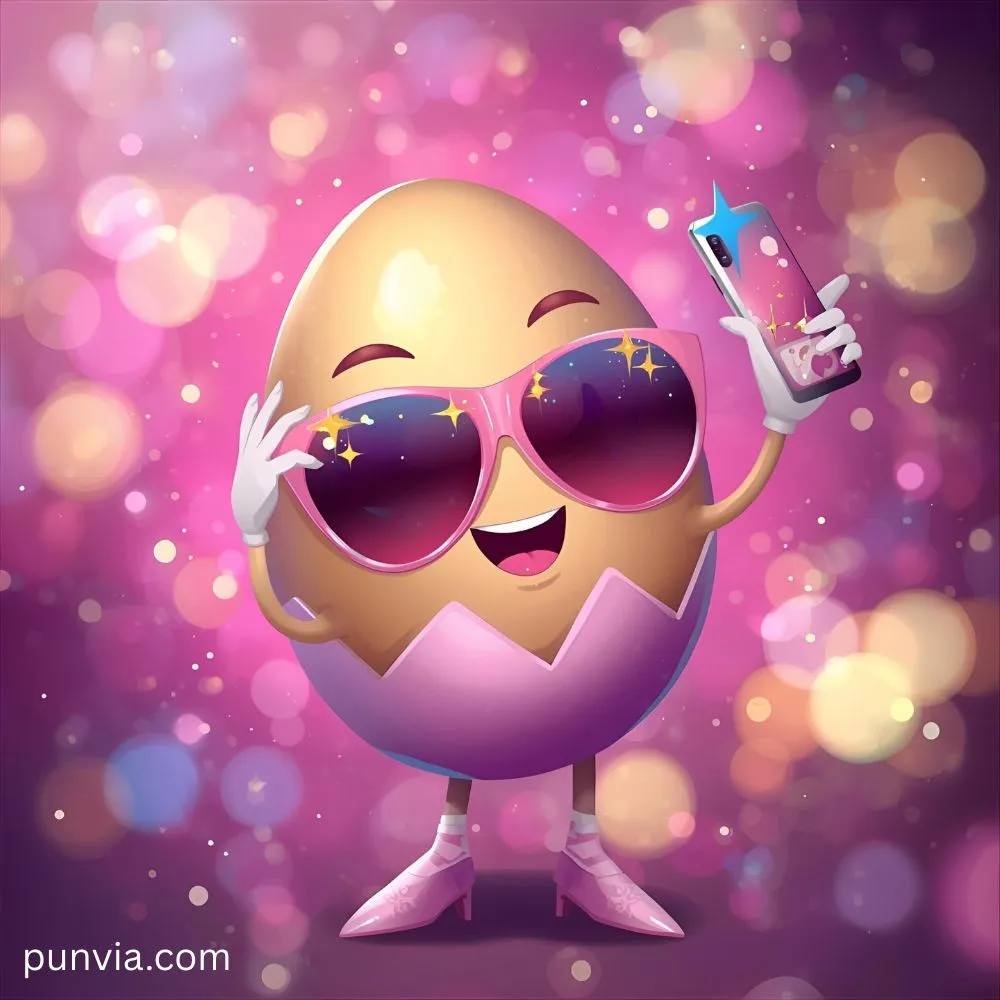 Egg Puns for Selfies & Social Media