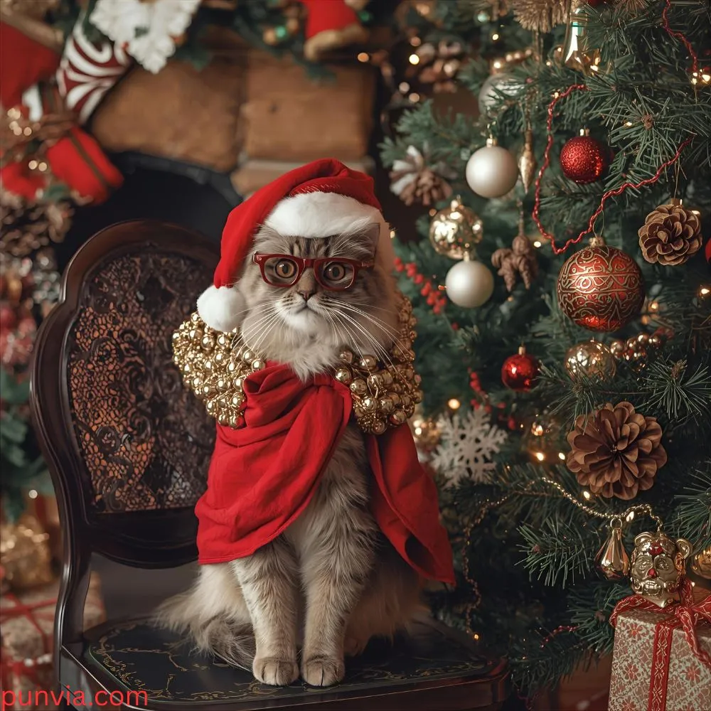 Holiday Cat Puns