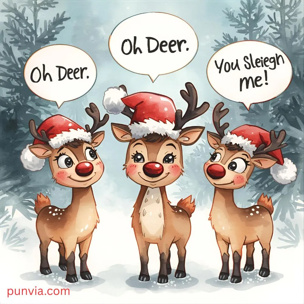 Reindeer Puns