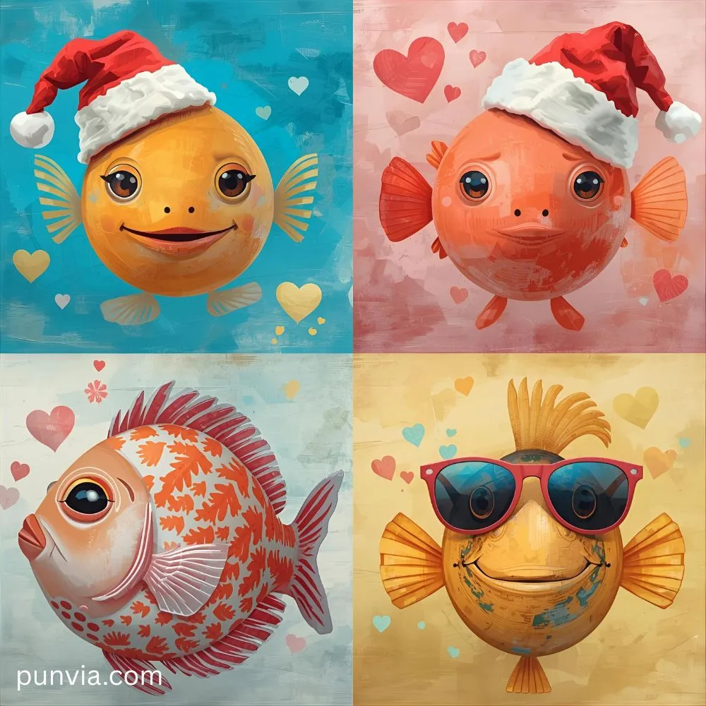 Seasonal Fish Puns