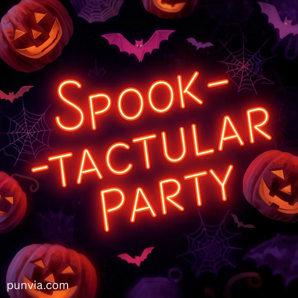 Spooky Halloween Puns for Party Invitations