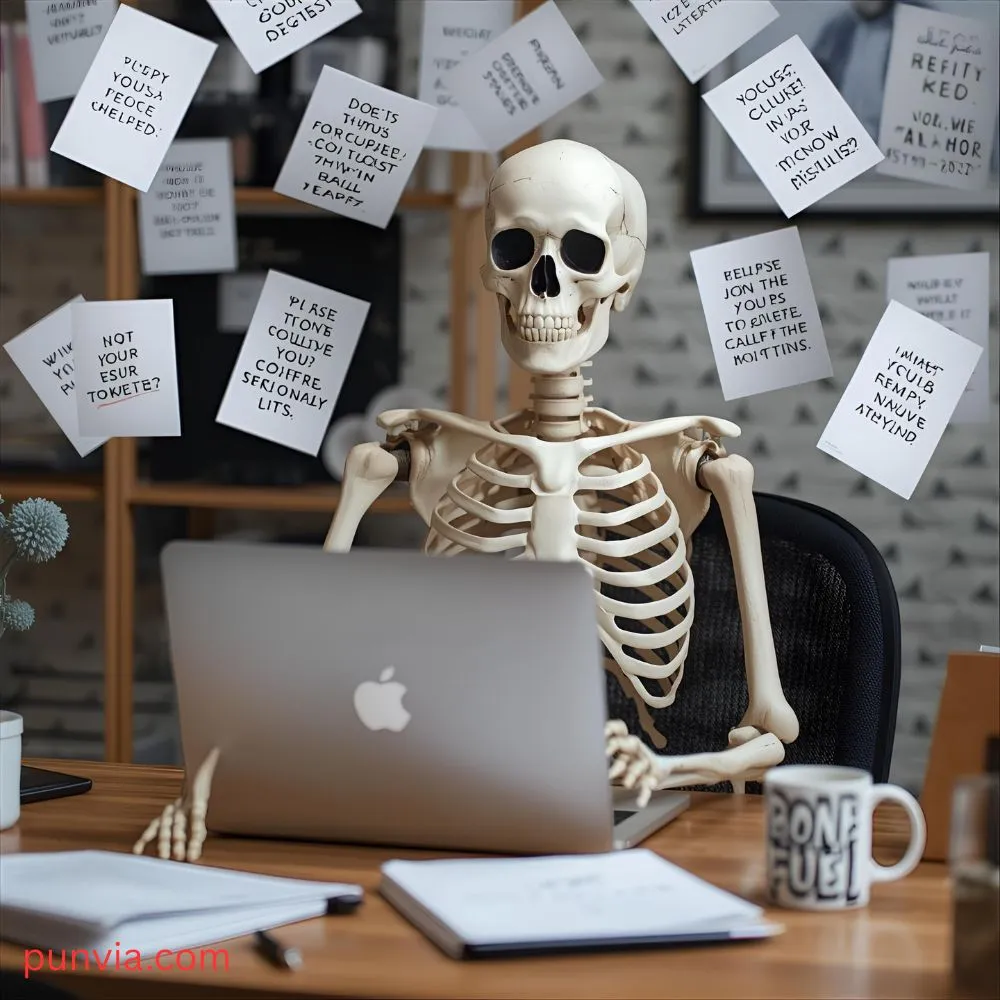 Clever Skeleton Wordplay