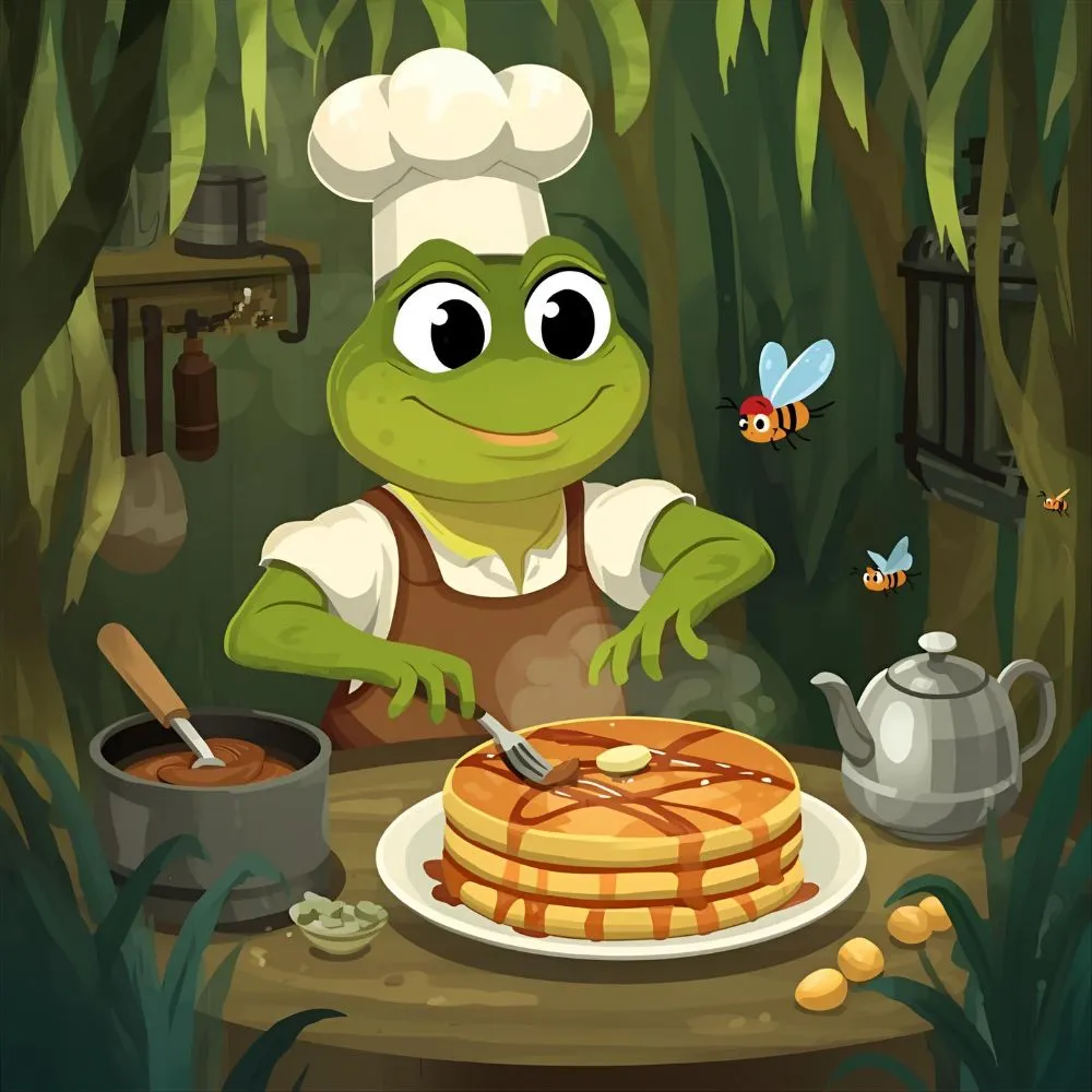 Food-Inspired Frog Puns