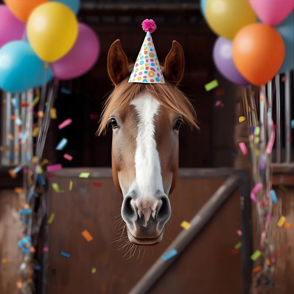 Horse Birthday Puns for Cards & Wishes 