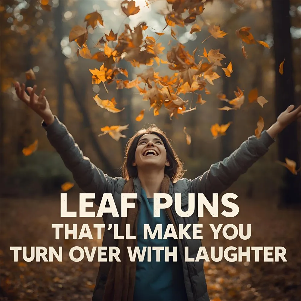 Leaf Puns That’ll Make You Turn Over with Laughter