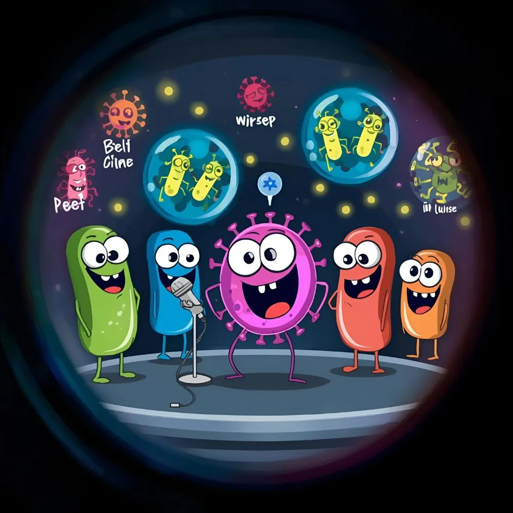 Microbiology & Virus-Style Biology Puns