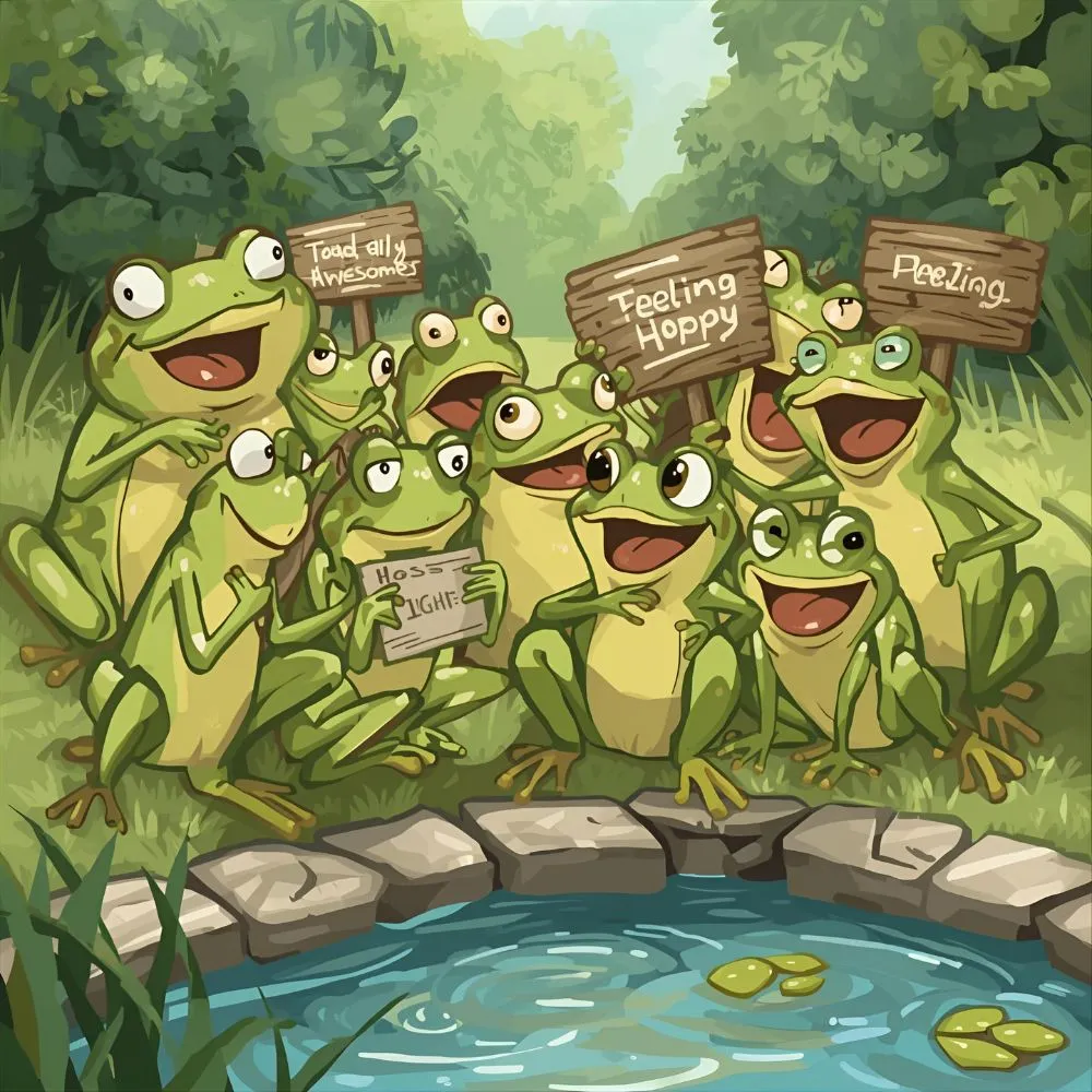 Ribbit-Starting Frog Puns