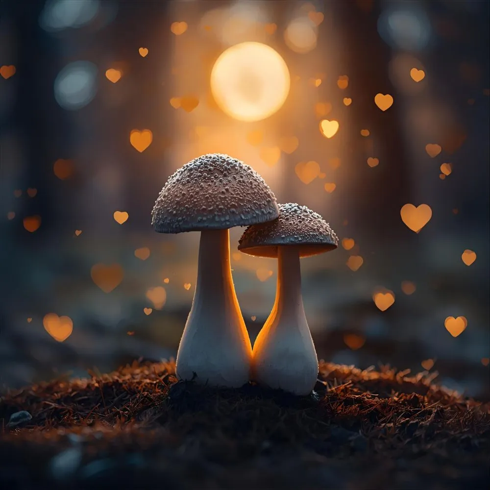Romantic Mushroom Puns