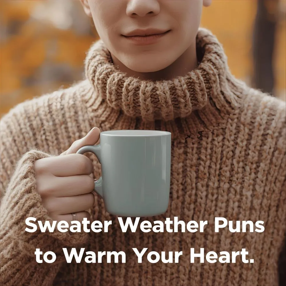 Sweater Weather Puns to Warm Your Heart