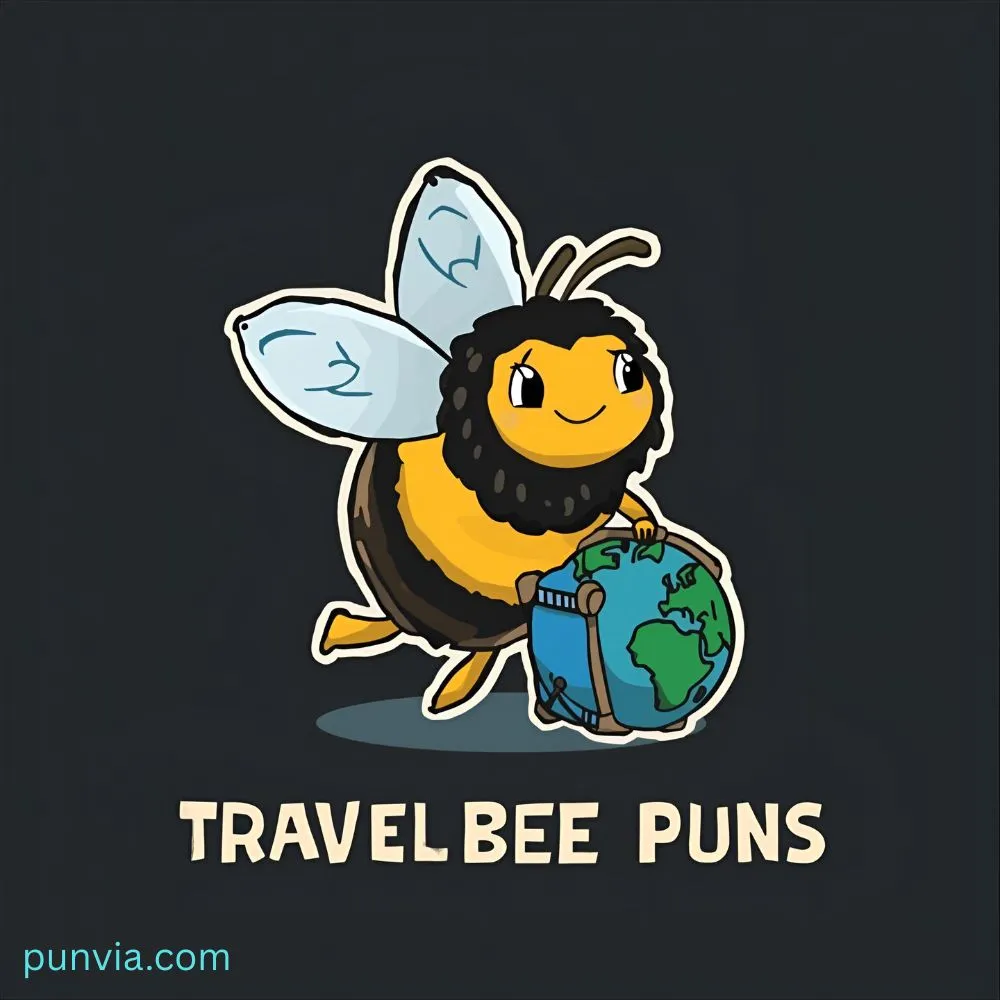Travel Adventure Bee Puns
