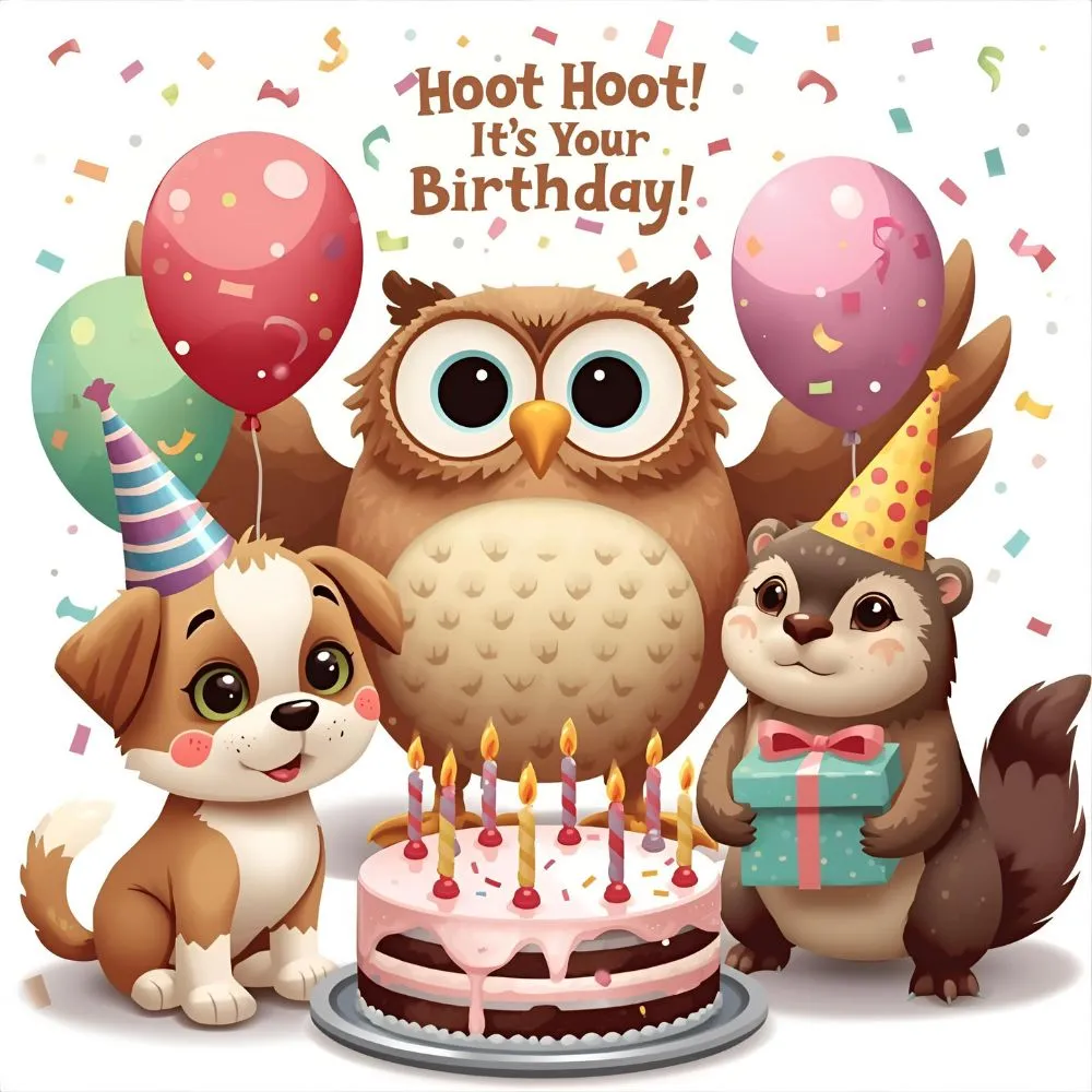 Animal-Themed Happy Birthday Puns