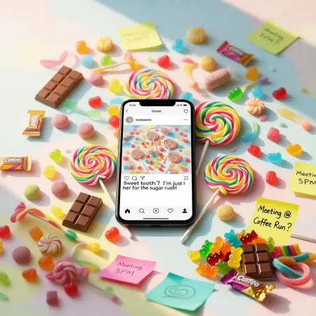 Candy Puns for Social Media