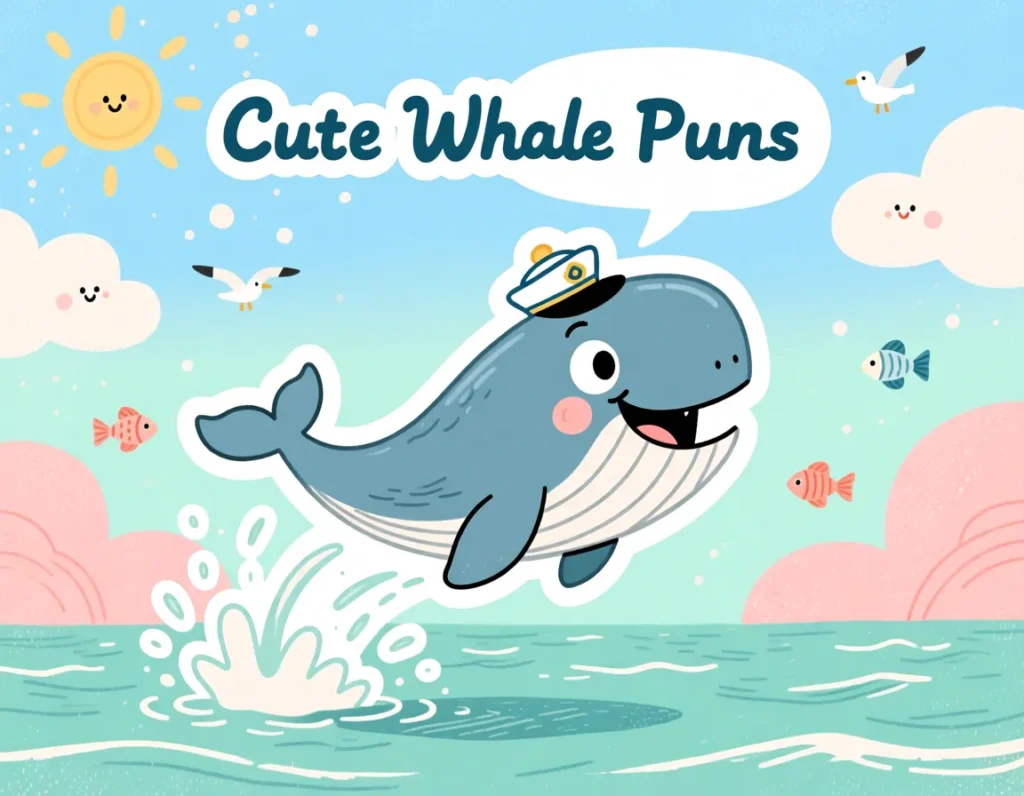 Cute Whale Puns
