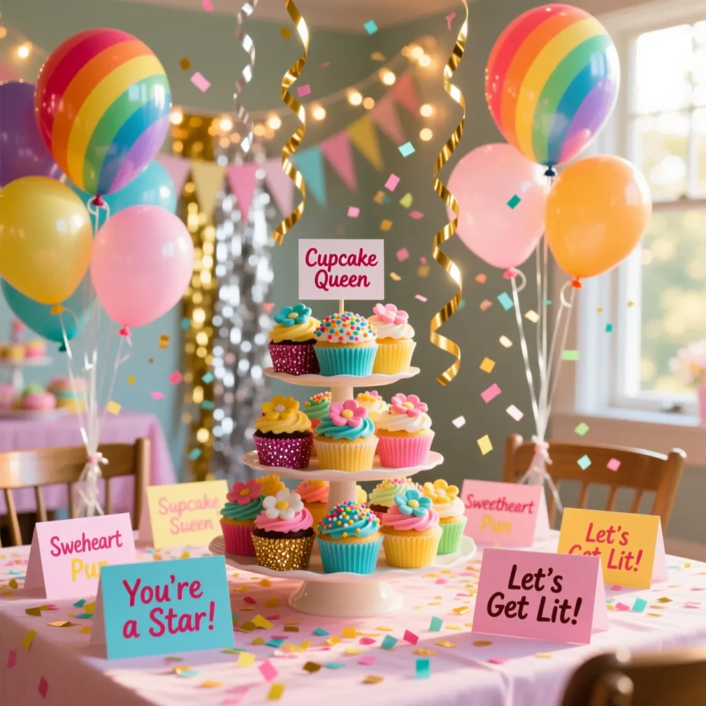 Party & Birthday Name Puns