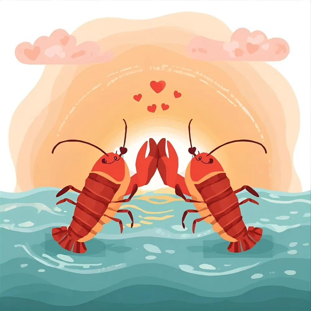 Romantic Lobster Puns