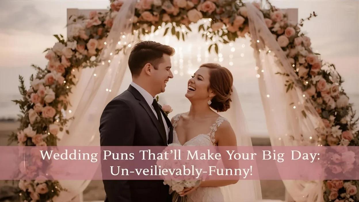 💍 Wedding Puns That’ll Make Your Big Day Un-“veil”-ievably Funny!