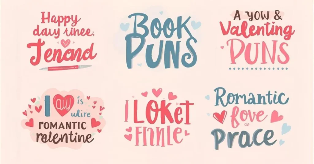 Romantic Book Puns