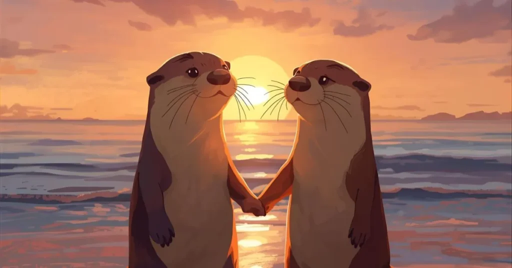Romantic Otter Puns
