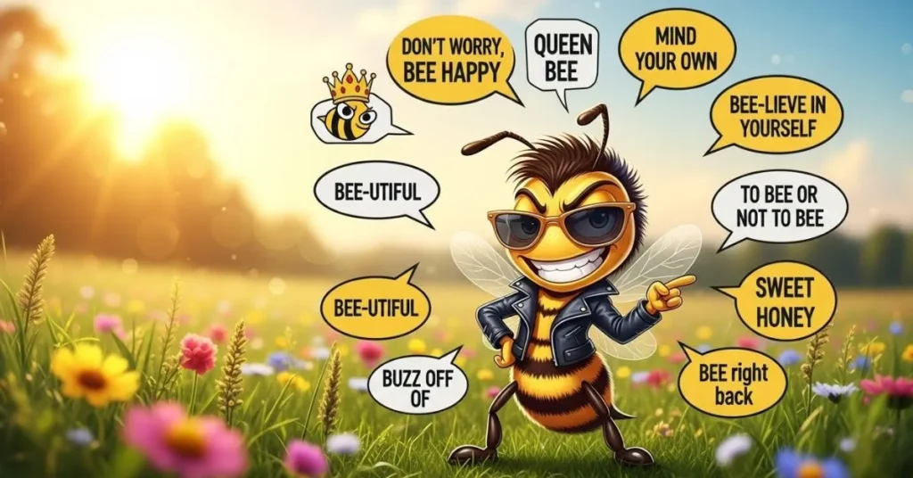 Sassy Bee Puns