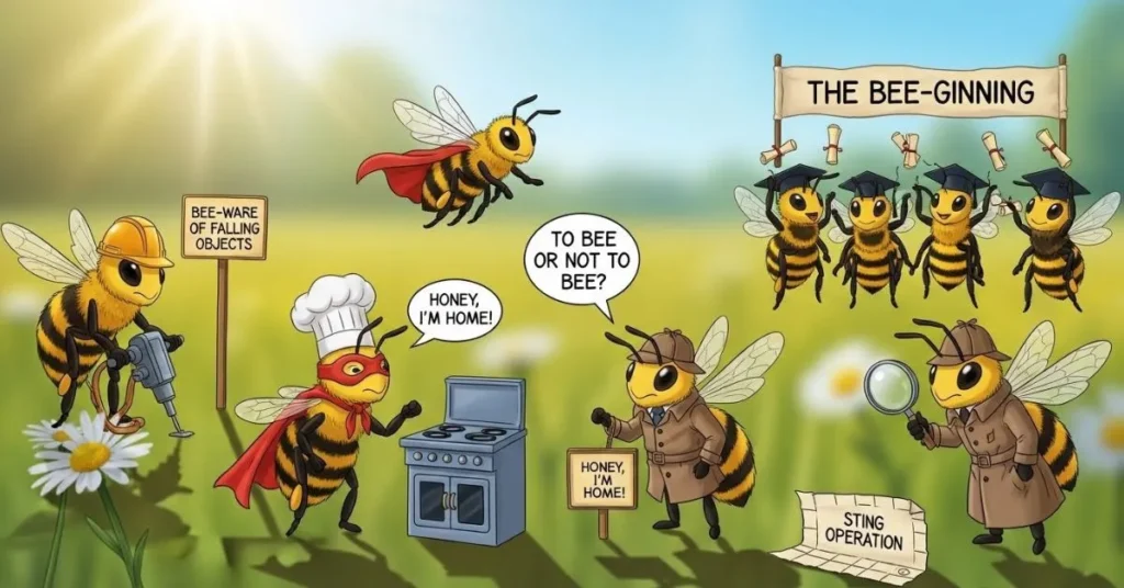 Sweet Bee Puns